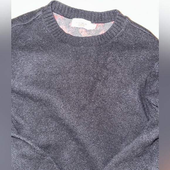 Coach Horse And Carriage Sweater Dress rent the runway silk wool large - Picture 6 of 7